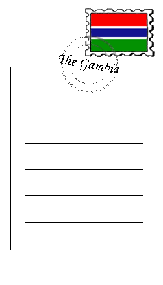 the-gambia stamp